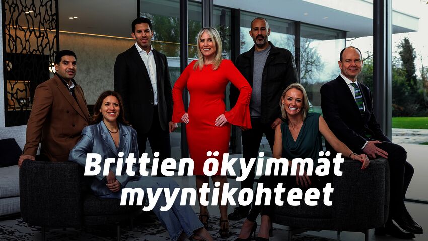 Brittien ökyimmät myyntikohteet
