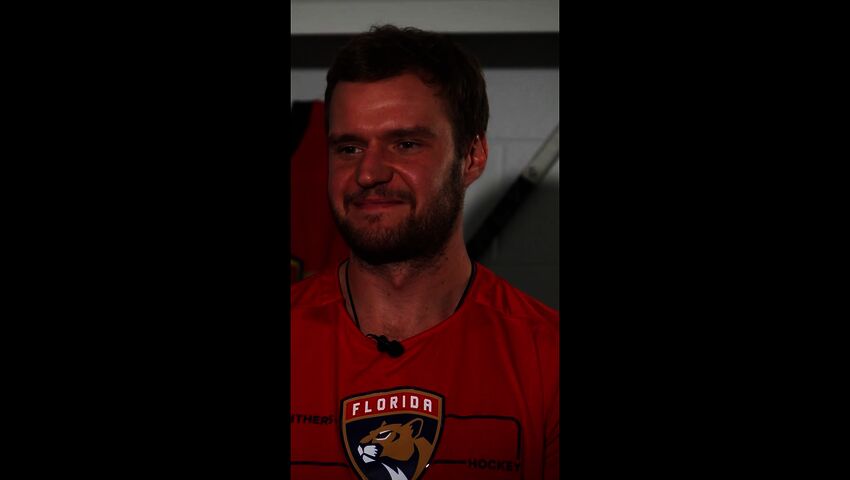 Aleksander Barkov vitsaili kohtaamisesta Konsta Heleniuksen kanssa