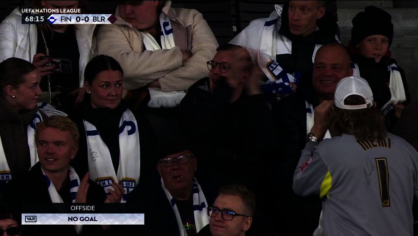 Valko-Venäjän maali hylätään paitsiona