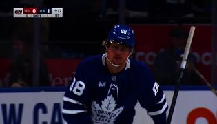 William Nylander laukoi NHL-kauden ensimmäisen maalin