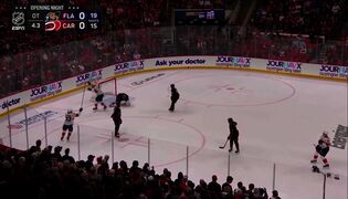 Gustav Forsling ratkaisi voiton Floridalle NHL-kauden avauksessa