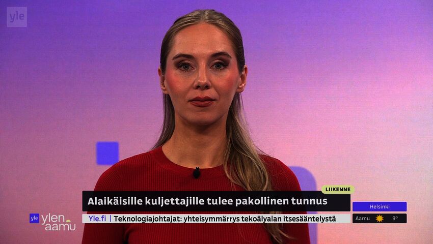 Alaikäisten kuljettajien autoihin tulee tunnuspakko