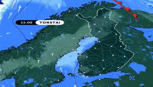 Viikonlopuksi sää pilvistyy
