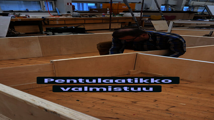 Pentulaatikko valmistuu