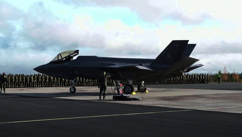 Rovaniemellä F35 juhlallisuudet
