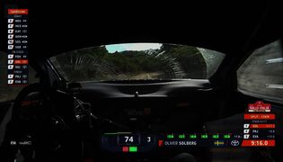 EK6: Oliver Solberg kovassa lyönnissä