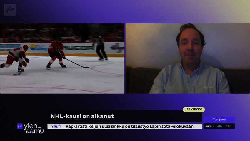 NHL-kausi pyörähti käyntiin