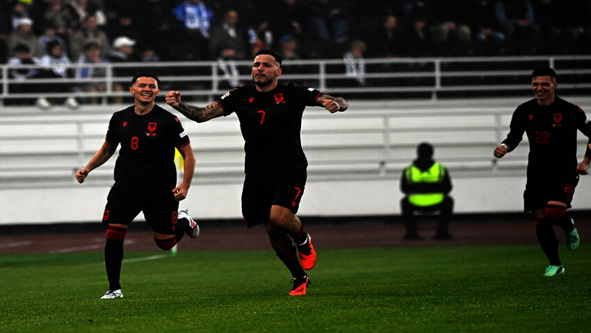 Albania johtoon Huuhkajia vastaan