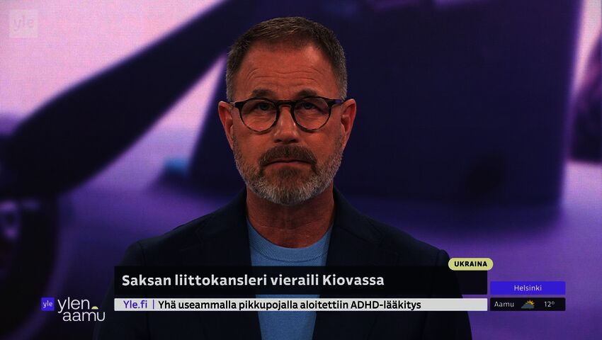 Saksan liittokansleri vieraili Kiovassa