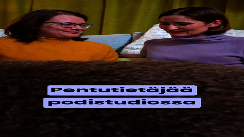 Podistudiossa pelataan Pentutietäjää