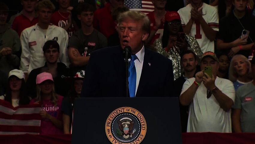 Trump kampanjoi Ohiossa välivaaleja varten