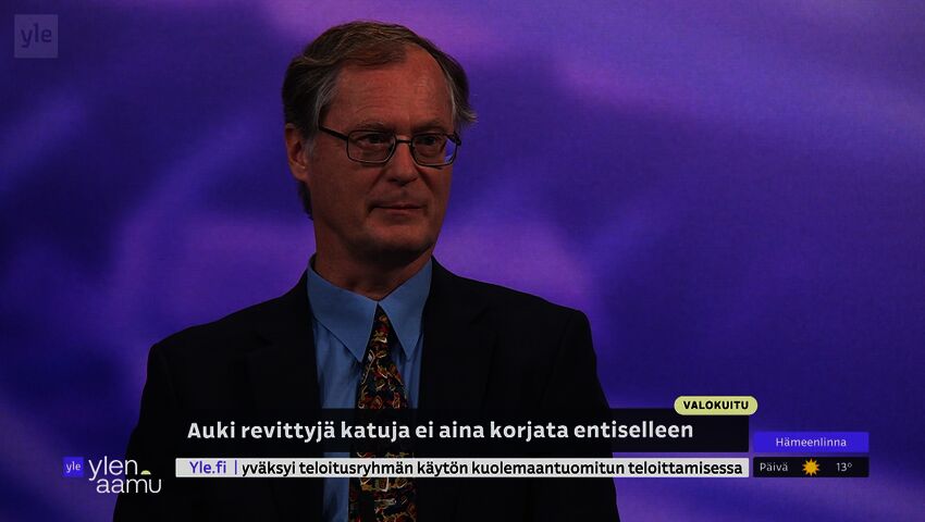 Valokuitukaapelityömaiden pelisäännöt kuntoon