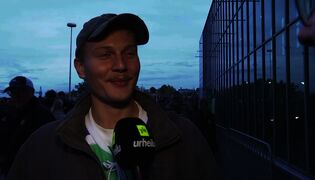 Näyttelijä Elias Salonen oli Helsingin paikallisottelussa jokeripaita päällä