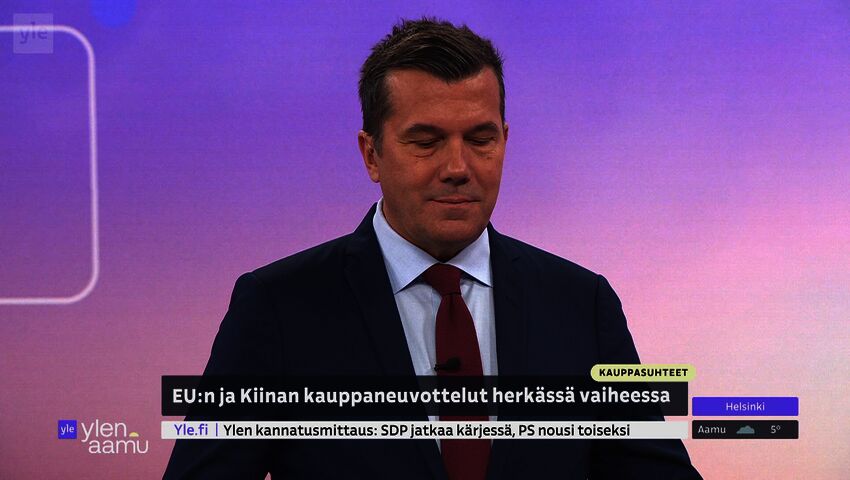EU:n ja Kiinan kauppaneuvottelut herkässä vaiheessa