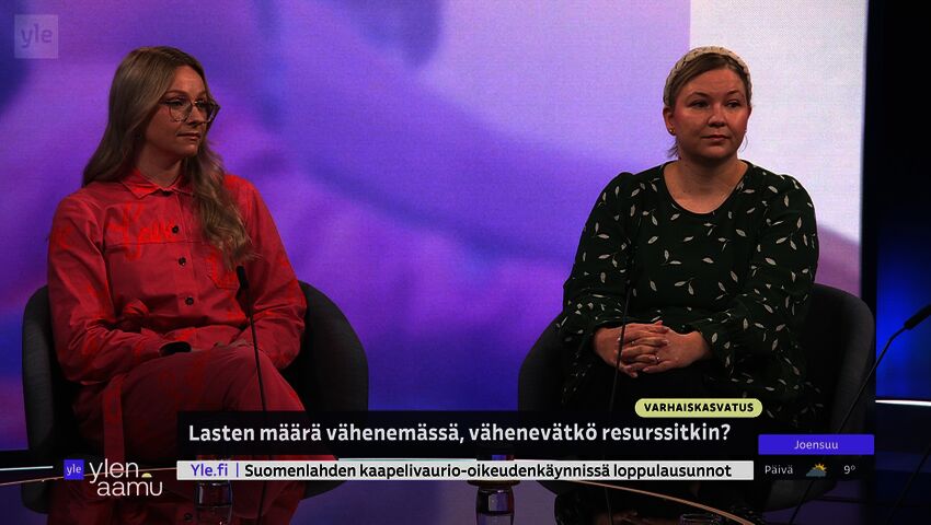 Päiväkodeissa halutaan keskittyä kasvatukseen