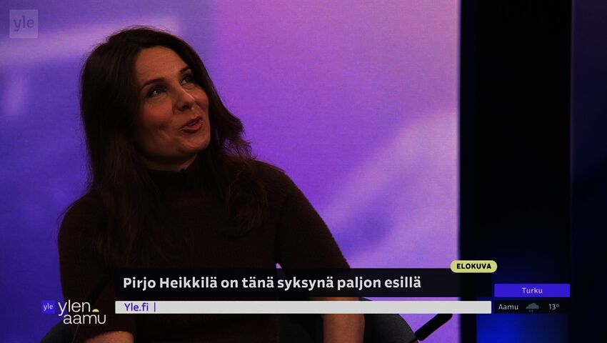 Kuinka paljon Pirjo-hahmossa on Pirjo Heikkilää?