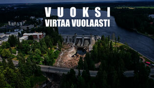 Vuoksi virtaa vuolaasti