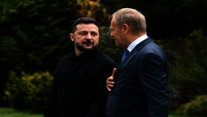 Tusk ja Zelenskyi puhuvat Varsovan turvallisuusfoorumissa