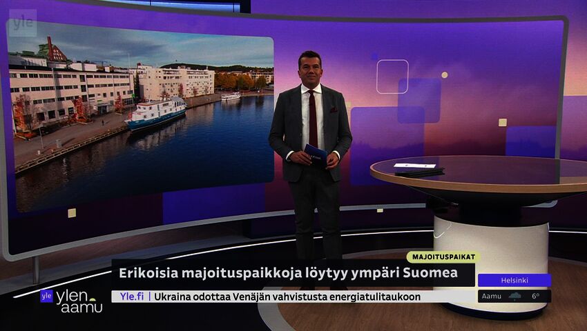 Hotellilaiva syysloman erikoisena majoituspaikkana