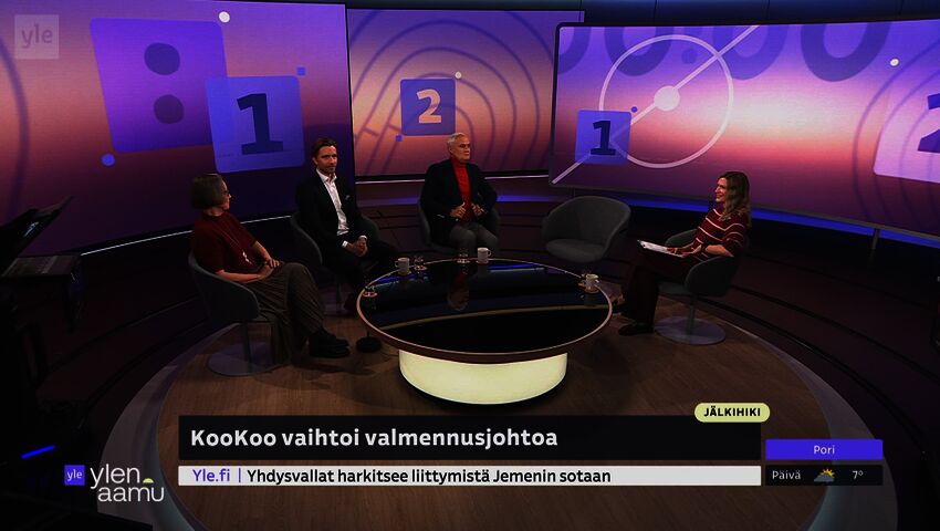 "Haluan jaksuhalit lähettää Jacob Friisille, Tomek Valtoselle, Jouko Myrrälle ja Olli Jokiselle"