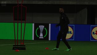 Mohamed Salah Trabzonzporin harjoituksissa Tammelassa