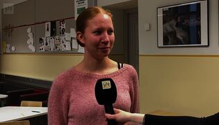 Lukiolainen Inka Raskila haluaisi jäädä opiskelemaan Lappeenrantaan