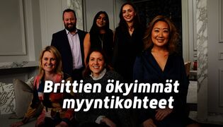 Brittien ökyimmät myyntikohteet
