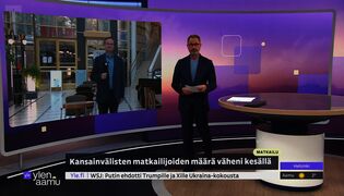 Matkailijoiden määrä väheni kesällä