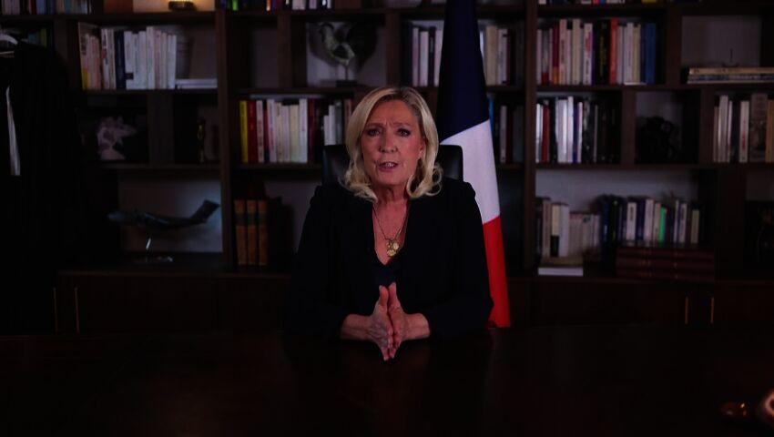 Marine Le Pen piti puheen mellakoista