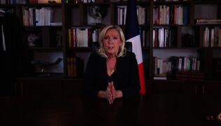 Marine Le Pen piti puheen mellakoista