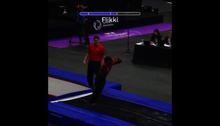 Oliver Funchin TeamGym-suoritus