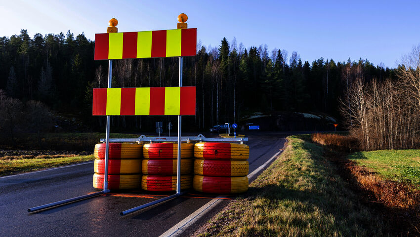 Kouvolan onnettomuusristeykseen asennettiin hidasteet