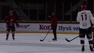 Tommi Miettisen ensimmäiset harjoitukset HIFK:n päävalmentajana