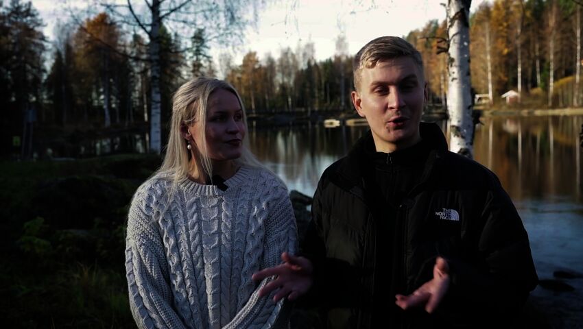 Palokin ihmiset: Rita ja Jaakob Rissanen.