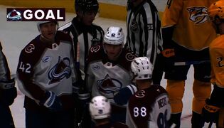Coloradon Artturi Lehkonen teki kauden 10. maalinsa