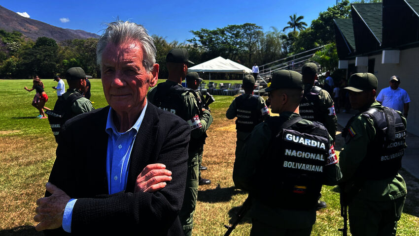 Michael Palin Venezuelassa