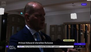 Britannian prinssi Edward Oulussa