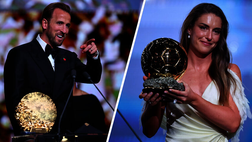 Harry Kane ja Alexia Putellas valittiin maailman parhaiksi jalkapalloilijoiksi