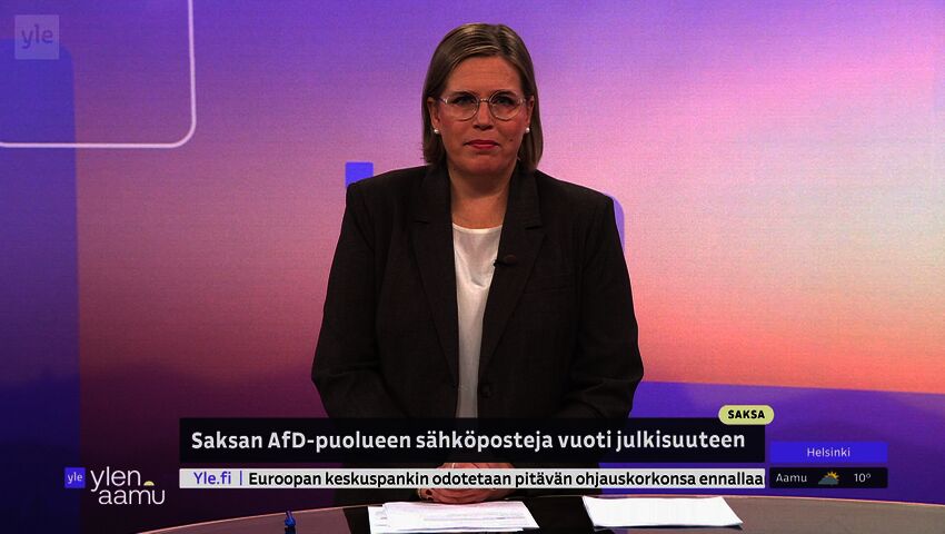 AfD-puolueen sähköpostit vuotivat julkisuuteen