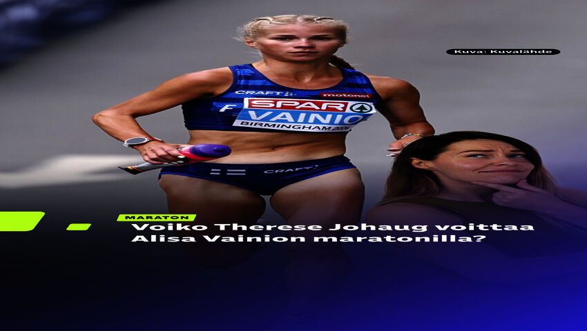 Voiko Therese Johaug lyödä maratonilla Alisa Vainion?