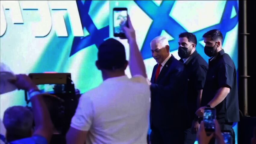 Israelissa Netanjahu haukkuu arabipuolueita